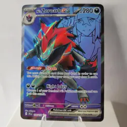 N's Zoroark ex 175/159 Ultra Rare Journey Together Pokemon Holo Near Mint - Image 1