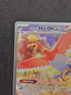 Pokemon Company Ethan's Ho-Oh ex 230/182 SV10 Destined Rivals SIR Holo ENG - Image 5