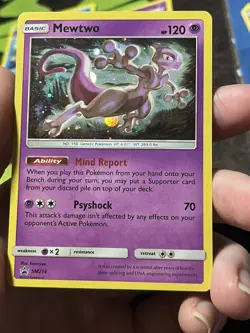 Pokemon Mewtwo SM214 [Sun & Moon Promos] Promo Holo - Image 1