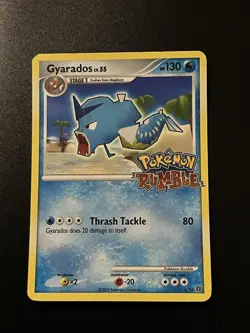 Gyarados 6/16 Pokemon Rumble Stamped Rare Card HP - Pokemon TCG - Image 1