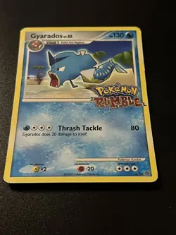 Gyarados 6/16 Pokemon Rumble Stamped Rare Card HP - Pokemon TCG - Image 2
