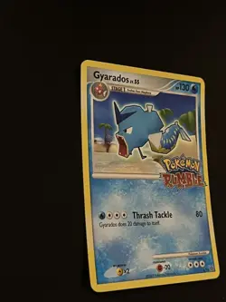 Gyarados 6/16 Pokemon Rumble Stamped Rare Card HP - Pokemon TCG - Image 4