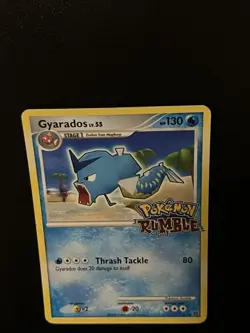 Gyarados 6/16 Pokemon Rumble Stamped Rare Card HP - Pokemon TCG - Image 5