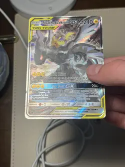 Pokemon TCG Pikachu & Zekrom GX TAG TEAM SM168 Promo Holo English 240 HP - Image 3