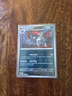 Zoroark (Master Ball) - 062/086 Reverse Holo Rare 2025 White Flare Pokemon NM - Image 1