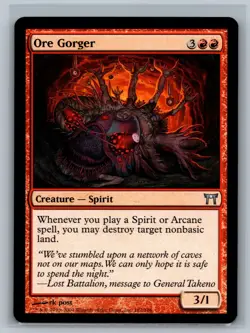 Magic MTG Champions of Kamigawa Ore Gorger #182/306 TCG CCG - Image 1