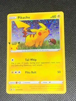 Pikachu SWSH039 - Celebrations Promo Pokemon Card - LP - Image 1