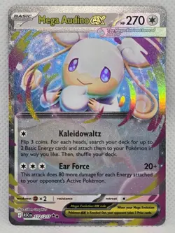Mega Audino ex 172/217 Double Rare ME: Ascended Heroes - NM - US Seller - Image 1