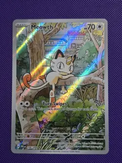 Pokemon TCG Meowth 106/094 Full Art English - Image 1