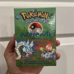 Pokemon TCG Overgrowth Theme Deck Sealed WotC 60 Cards English 1999 - Image 1