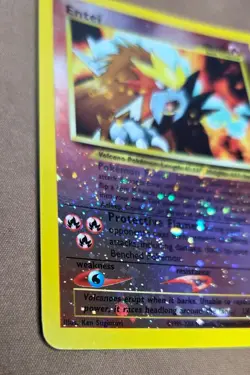 Entei #34 Black Star Reverse Holo Promo Pokemon TCG NM - Image 5