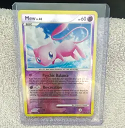 Nintendo Mew 15/132 Secret Wonders Holo Holo Rare 60 HP English 2007 - Image 1