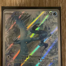Pokemon Journey Together Articuno 161/159 Illustration Rare Full Art - Image 3
