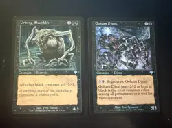 2x Magic The Gathering MTG Urborg Shambling (133/350) + Goham Djinn (107/350) LP - Image 1