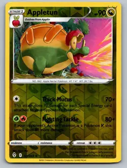 Appletun 121/203 Rare Evolving Skies Pokemon Reverse Holo Lightly Played - Image 1