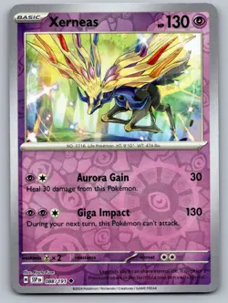 Xerneas 088/191 Uncommon Surging Sparks Pokemon Reverse Holo Lightly Played - Image 1