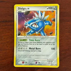Dialga 6/127 Holo Rare Platinum Pokemon Card DMG - Image 1