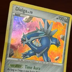 Dialga 6/127 Holo Rare Platinum Pokemon Card DMG - Image 4