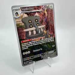 Pokemon Bastiodon 093/084 Pitch Black Illustration Rare IR Holo TCG Card - Image 2