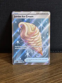 Jumbo Ice Cream Pokemon Chaos Rising #109/086 UR - Image 1