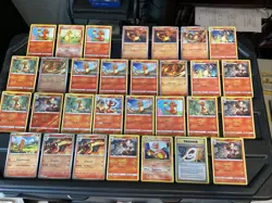 (30) CHARMANDER CHARIZARD CARDS LOT VTG HOLO Pokemon Charmeleon - Image 1