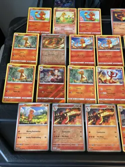 (30) CHARMANDER CHARIZARD CARDS LOT VTG HOLO Pokemon Charmeleon - Image 2
