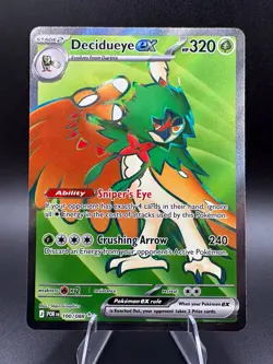 TCG Decidueye EX 100/088 Perfect Order Full Art Holo UR ENG 2026 - Image 1