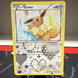 The Pokemon Company Eevee Legendary Treasures Radiant Holo Uncommon RC14/25 Eng - Image 1