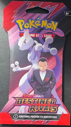 Pokemon Scarlet and Violet Destined Rivals Sleeved Booster Pack - Image 1