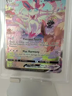 Pokemon Sylveon Vmax Evolving Skies 212/203 Secret Rare Full Alt Art PSA 10 - Image 3