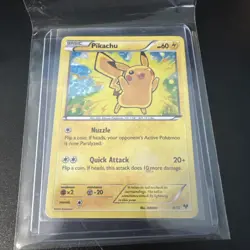 Pokemon Pikachu TCG Holo Card McDonald's Promo 5/12 - Image 1