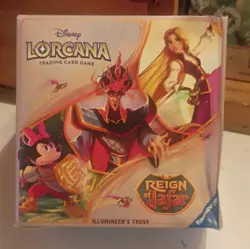 Disney Lorcana TCG REIGN OF JAFAR ILLUMINEER’S TROVE FACTORY SEALED BOX - Image 1