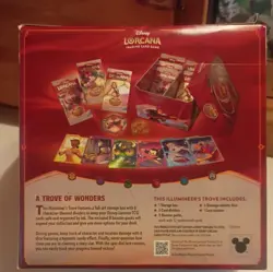 Disney Lorcana TCG REIGN OF JAFAR ILLUMINEER’S TROVE FACTORY SEALED BOX - Image 2