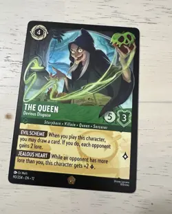Disney Lorcana TCG The Queen - Devious Disguise 90/204 EN Non Foil - Image 1