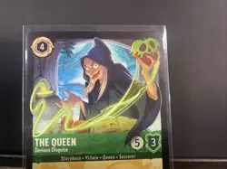 Disney Lorcana The Queen - Devious Disguise 90/204 Wilds Unknown Legendary Reg - Image 3