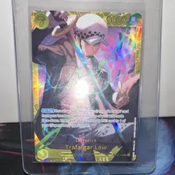 Bandai One Piece Card Game Trafalgar Law OP10-119 Royal Blood Alt Art Foil EN - Image 1