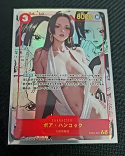 Boa Hancock One Piece Waifu Custom Art Manga Card - Image 1