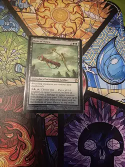 MTG Theros Bow of Nylea Regular Rare Card #153 - Image 2