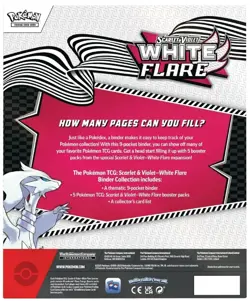 Pokemon TCG: Scarlet & Violet - SV10.5 - White Flare Binder Collection - Image 2