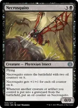 Necrosquito - Near Mint MTG Phyrexia: All Will Be One - Image 1