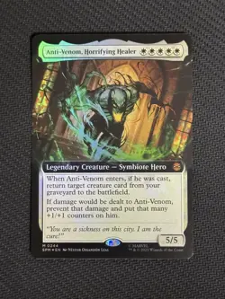 MTG The Terrifying Healer Anti-Venom English Version Extended Foil Spm - Image 1