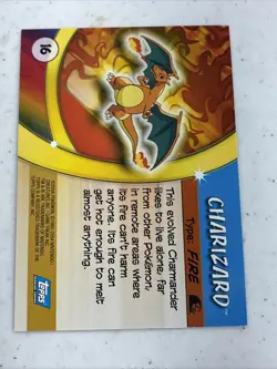 Pokemon Topps Advanced Challenge 2004 Rare Charizard Non-Holo - Image 3