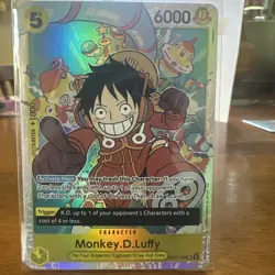 Monkey.D.Luffy OP07-109 SR One Piece Premium Booster The Best Vol. 2 NM - Image 1