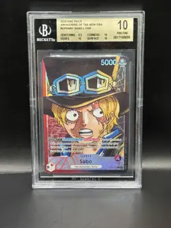2023 One Piece Awakening of the New Era Sabo Alternate Art #OP05-001 BGS 10 - Image 1