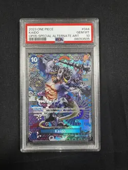 PSA 10 KAIDO OP04-044 SP ALT ART AWAKENING OF THE NEW ERA OP05 ONE PIECE ENGLISH - Image 1