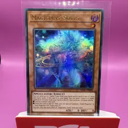 LED6-EN002 Magicians' Souls Ultra Rare Yu-Gi-Oh Card (Unl) - Image 1