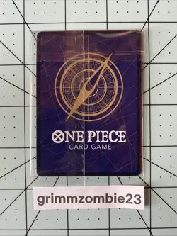 Perona One Piece Card Game OP09-034 Promo Sealed - Image 2