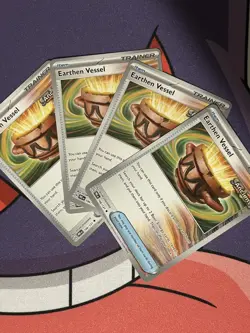 4x Earthen Vessel (Playset) 106/131 - Prismatic Evolutions Pokemon TCG - Image 1