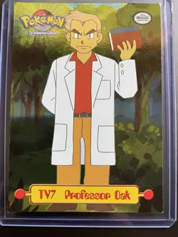 Professor Oak Topps Pokemon Card TV7 TV Animation Edition Series 1 Holo Foil - Image 1