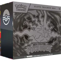 Pokemon TCG Mega Evolution Pitch Black Elite Trainer Box ETB Sealed - Image 1